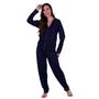 Imagem de Pijama de Inverno com gola Sutiã Amamentação Calcinha Pós Parto Mayara + Jolie - c17 MAYARA + JOLIE