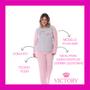 Imagem de Pijama De Inverno Feminino Plus Size Plush Tamanho Especial