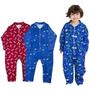 Imagem de Pijama de Inverno Macacão Masculino Soft com Zíper