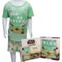 Imagem de Pijama de Verão Camiseta e Short Grogu Star Wars Mandalorian Infantil Tamanho 9-10 10073366 - Zona Criativa