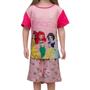 Imagem de Pijama de Verão Infantil Shorts e Camiseta Princesas Disney