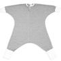 Imagem de Pijama Esquilo Voador Bebê Adormecido - Cobertor Vestível / Saco de Dormir com Punhos Sem Deslizamento para Crianças - Heather Grey - 2-3T