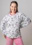 Imagem de Pijama feminino adulto fleece inverno longo