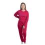 Imagem de Pijama Feminino Casual Suede Victory