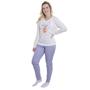 Imagem de Pijama feminino de inverno canelado Sweet Victory