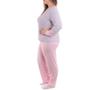 Imagem de Pijama feminino de inverno plush PLUS SIZE SOPHIA Victory