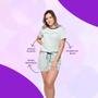 Imagem de Pijama Feminino Dione com Camiseta Estampada e Shorts