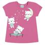 Imagem de Pijama Feminino Infantil Cat Rosa 1000641 kyly