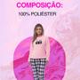 Imagem de Pijama Feminino Inverno Longo Soft Majestosa Fleece Adulto