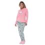 Imagem de Pijama Feminino Inverno Longo Soft Majestosa Fleece Adulto