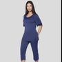 Imagem de Pijama Feminino Lupo Poliamida Renda Capri 4297