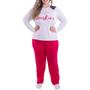 Imagem de Pijama feminino para o inverno plus size TRADICIONAL Victory