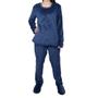 Imagem de Pijama Feminino Recco Longo Fleece Luar Azul - 1527