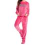 Imagem de Pijama Feminino Vivame Plush Longo Rosa - 4332D