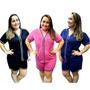 Imagem de Pijama Femino Americano Plus size Baby doll de Verão