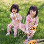 Imagem de Pijama Infantil Burt's Bees com Zíper - Floral Selvagem