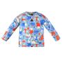 Imagem de Pijama Infantil em Malha Soft Thermo Dinossauros Azul Up Baby