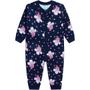 Imagem de Pijama Infantil Feminino Longo Azul Gato - Kyly