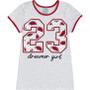 Imagem de Pijama Infantil Feminino Verão Cinza Dream Girl Brilha no Escuro - Kyly