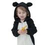 Imagem de Pijama Infantil Macacão Kigurumi Fantasia Urso Preto