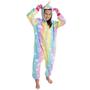 Imagem de Pijama Infantil Macacão Kigurumi Unicórnio Roupa Dormir Feminino