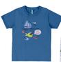Imagem de Pijama Infantil Masculino Brilha no Escuro 3 Peças: Camiseta, Calça e Bermuda Malwee Kids