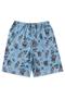 Imagem de Pijama Infantil Masculino Verão Space Fun - Hey Kids - Azul