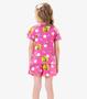 Imagem de Pijama Infantil Menina Em Meia Malha Rovi Kids Rosa