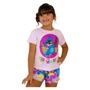 Imagem de Pijama Infantil Menina Stitch Personagens Malha Confortável