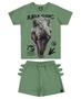 Imagem de Pijama Infantil Menino Camiseta Manga Curta e Shorts Dinossauro Jurassic World da Malwee Kids
