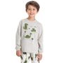 Imagem de Pijama Infantil Moletinho Brilha No Escuro Dino Dadomile