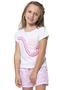 Imagem de Pijama Infantil Nuvens Rosa Vrasalon