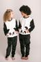 Imagem de Pijama Infantil Pelucia Plush Fleece Térmico Inverno Panda