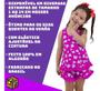 Imagem de Pijama Infantil Verão Baby Dol Menina Tam 10 ao 14