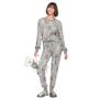 Imagem de Pijama Jogger Lets Snow Malha Sublime Touch