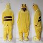 Imagem de Pijama Kigurumi  Cosplay Pikachu Adulto Com Capuz Macacão Unissex 
