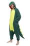 Imagem de Pijama Kigurumi Dinossauro Adulto Com Capuz Macacão Unissex