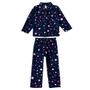 Imagem de Pijama Longo Infantil Soft Bolinhas Marinho Tip Top