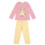 Imagem de Pijama Longo KYLY Brilha no Escuro Infnatil Menina Ursinha Infantil Roupa de Dormir Feminino Tam 4 a 12