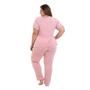 Imagem de Pijama Longo Liganete Rose Sepie 1052-PL Plus Size