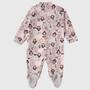 Imagem de Pijama Macacão Bebê em Soft Feminino Tip Top Pinguim