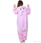 Imagem de Pijama Macacão Kigurumi Adulto Coelho Oficial Rosa- Fantasy