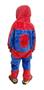 Imagem de Pijama macacão kigurumi Infantil homem aranha oficial marvel