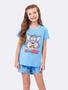 Imagem de Pijama Manga Curta Infantil Azul Tom and Jerry