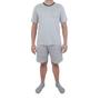 Imagem de Pijama Masculino Lezi Suede Cinza Claro - 30093