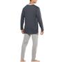 Imagem de Pijama Masculino Longo KPR 173023 Em Algodão - Com Botões