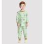 Imagem de Pijama Menino Alakazoo 100% Algodão Estampado na cor Verde