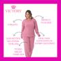 Imagem de Pijama Plus Size Frio Inverno Com Bordado Feminino Adulto