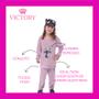 Imagem de Pijama Plush Inverno Infantil Menina Bolso Canguru Victory