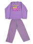 Imagem de Pijama Plush Menina Infantil Manga Longa Roupa De Dormir Criança Conforto Roupa de Menina Feminino